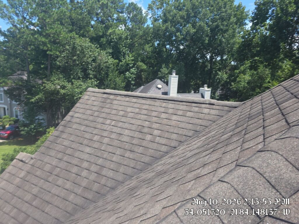 Roofing project in Duluth, GA by Emergency Roofing Solutions