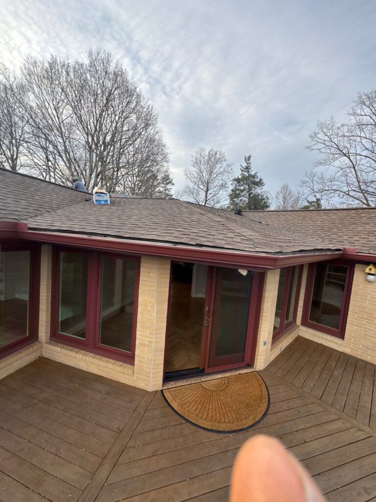 Roofing project in Gainesville, GA by Emergency Roofing Solutions