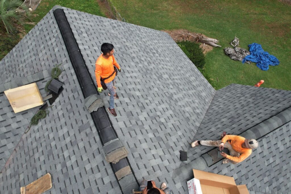Roofing project in Griffin, GA by Emergency Roofing Solutions