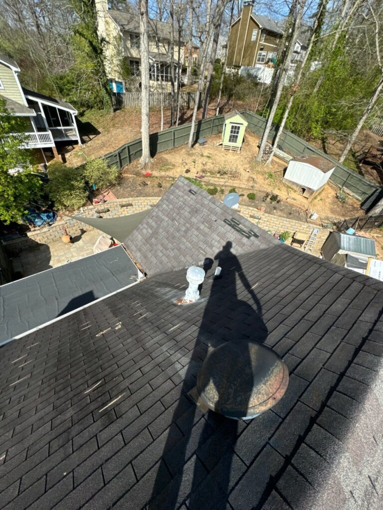 Roofing project in Kennesaw, GA by Emergency Roofing Solutions