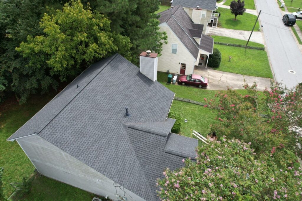 Roofing project in Mableton, GA by Emergency Roofing Solutions